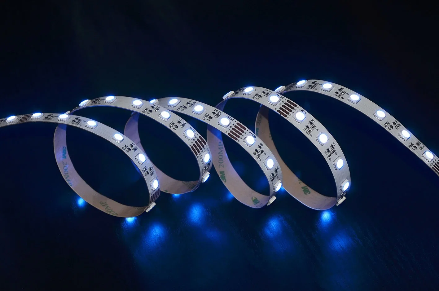 SMD5050 RGBW Flexible LED Tape Light DC24V Color Changing LED Strip Lights