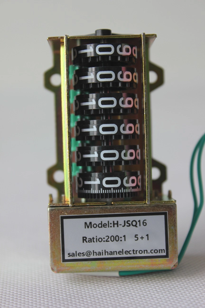 Anti Magnetic von mechanischen Zähler mit 200: 1