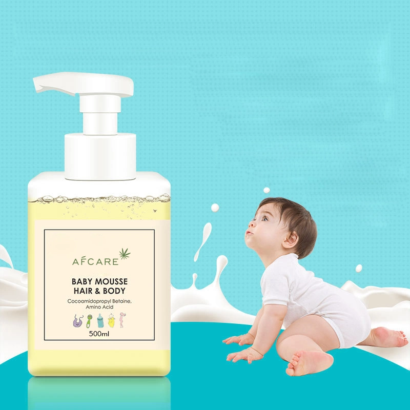 Natürliches Soem-ODM-Babyöl-Sorgfalt-Shampoo-organische Baby-Shampoo-Flasche für Babys