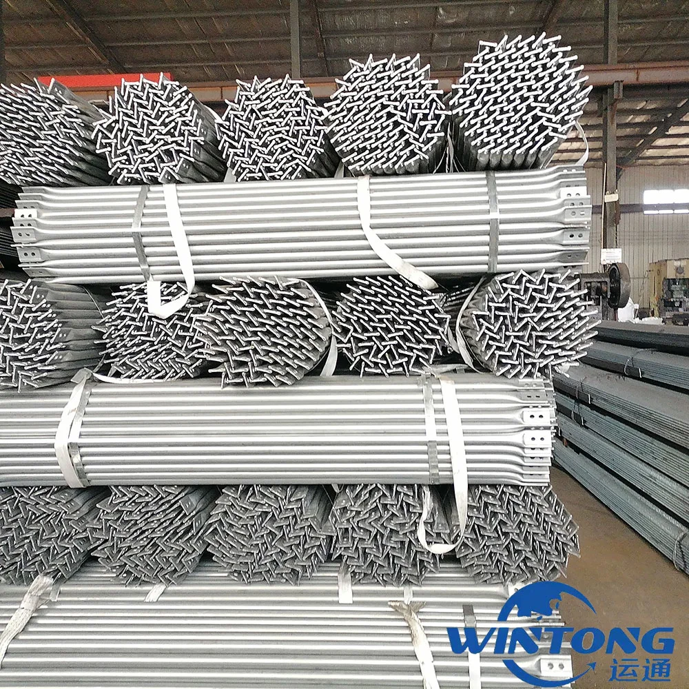 Circular /Seamless/ Hot-DIP Galvanized Steel Tube for Column/Fence Post/ Column Steel Tube