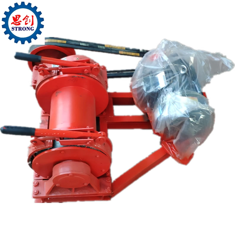 Jk 1t 2t Electric Windlass High Speed Construction Winch Electric Wire Rope Winch