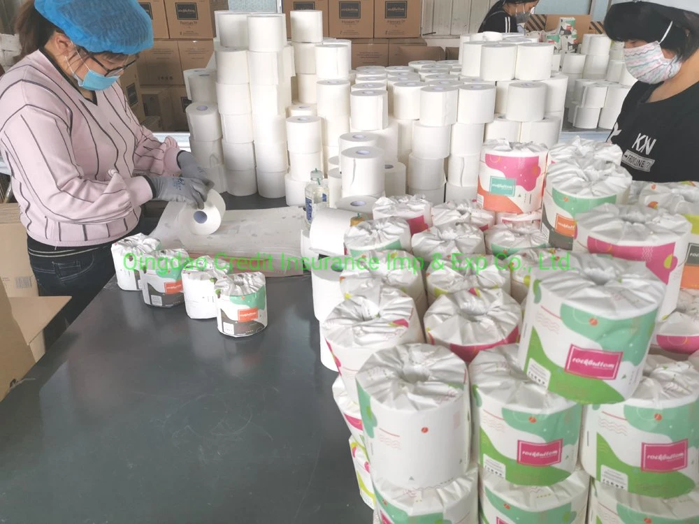 Chinese Manufacture Paper Soft Bamboo Toilet Tissue Import Toilet Paper