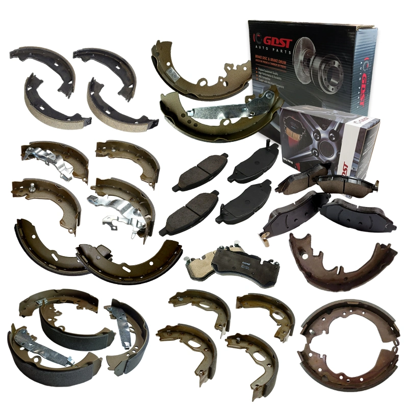 GDST Spare Parts Semi-Metal Truck Brake Shoes for Mitsubishi