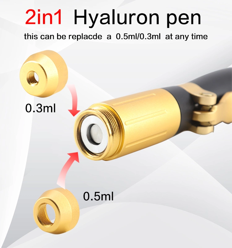 2021 Hot Sale High Quality 0.3ml 0.5ml Ampoule Head for Hyaluronic Injector Pen