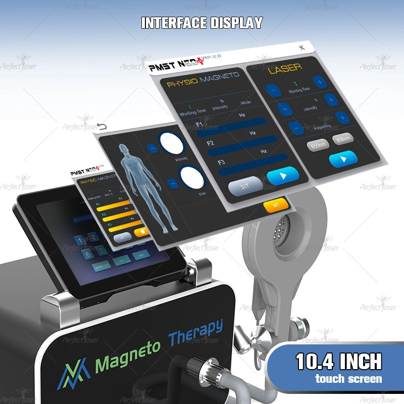 La atención de salud Última Emtt Magnetolith terapia Magneto Physio Lámpara de Infrarrojos Equipo