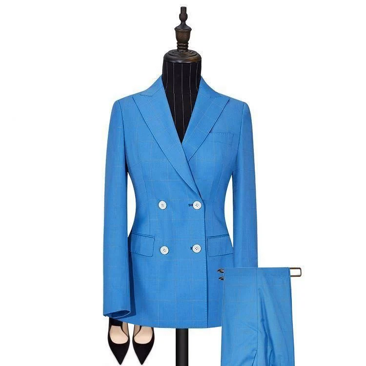 Women's Business Dress Suits Woman Colorful Suit Office for Women Formal Customized Sale Pant Winter Long Sleeve Pants