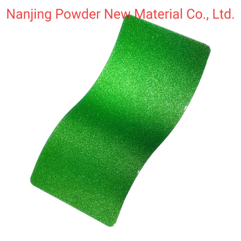 Customized ISO9001 Green High Gloss Outdoor Polyester Powder Coating