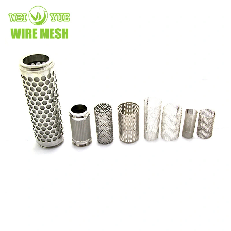 Stainless Steel Perforated Mesh Smoke Screen Pipe