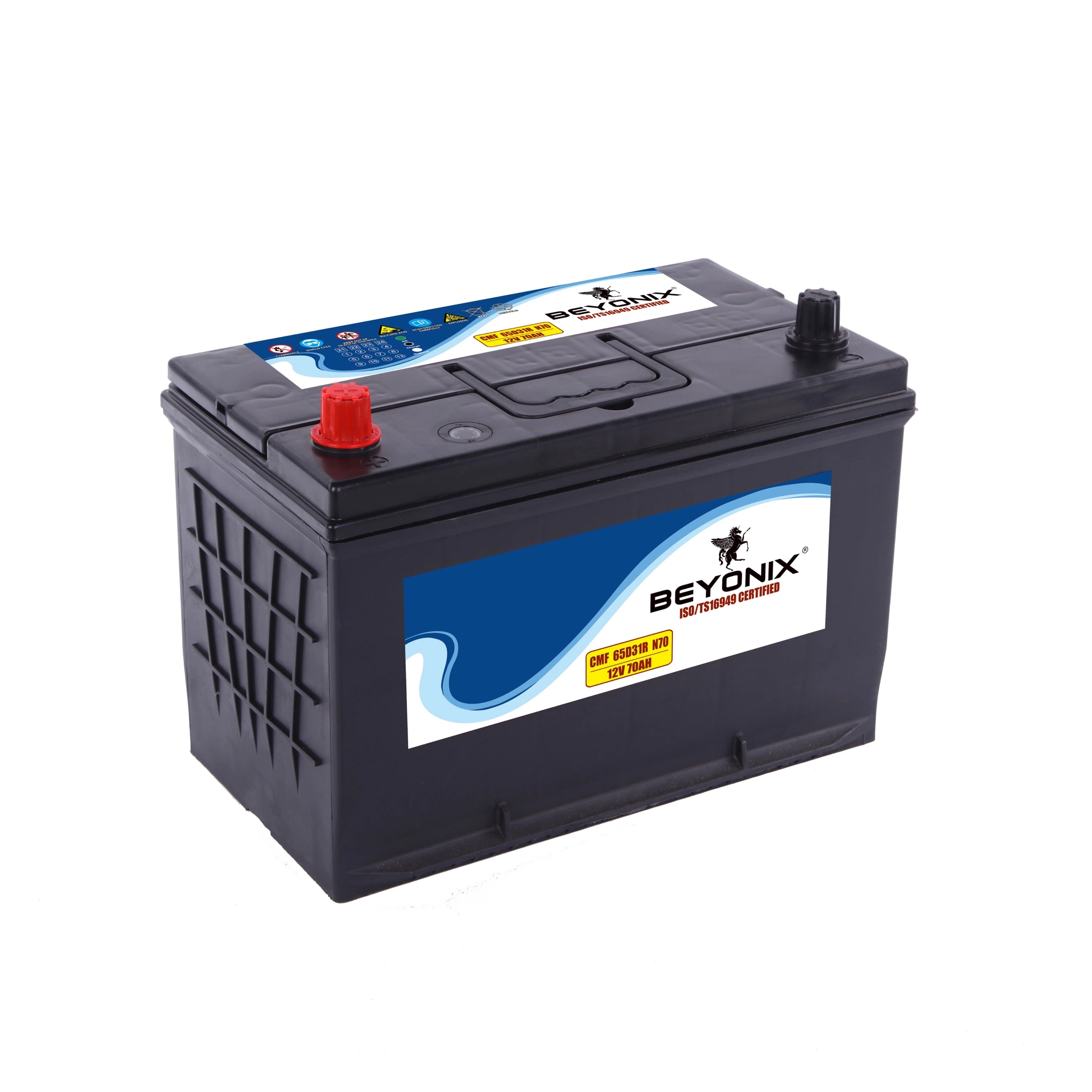 JIS Car Battery Jujiang Power Beyonix N70 N75 N95