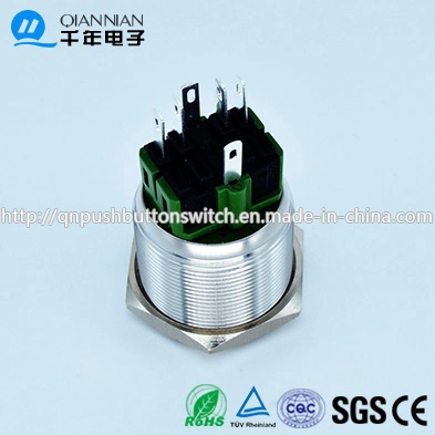 Qn25-A3 25mm Power Port Green Strong Light 3V Mini Button