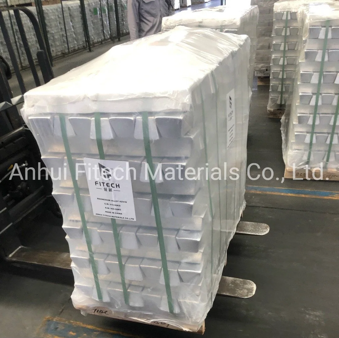 High Purity Silver White Az91d Am60b Magnesium Alloy