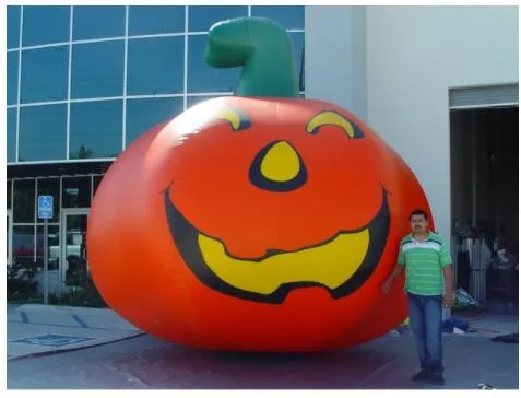 2023 Popular Giant Inflatable Halloween Pumpkin Arch