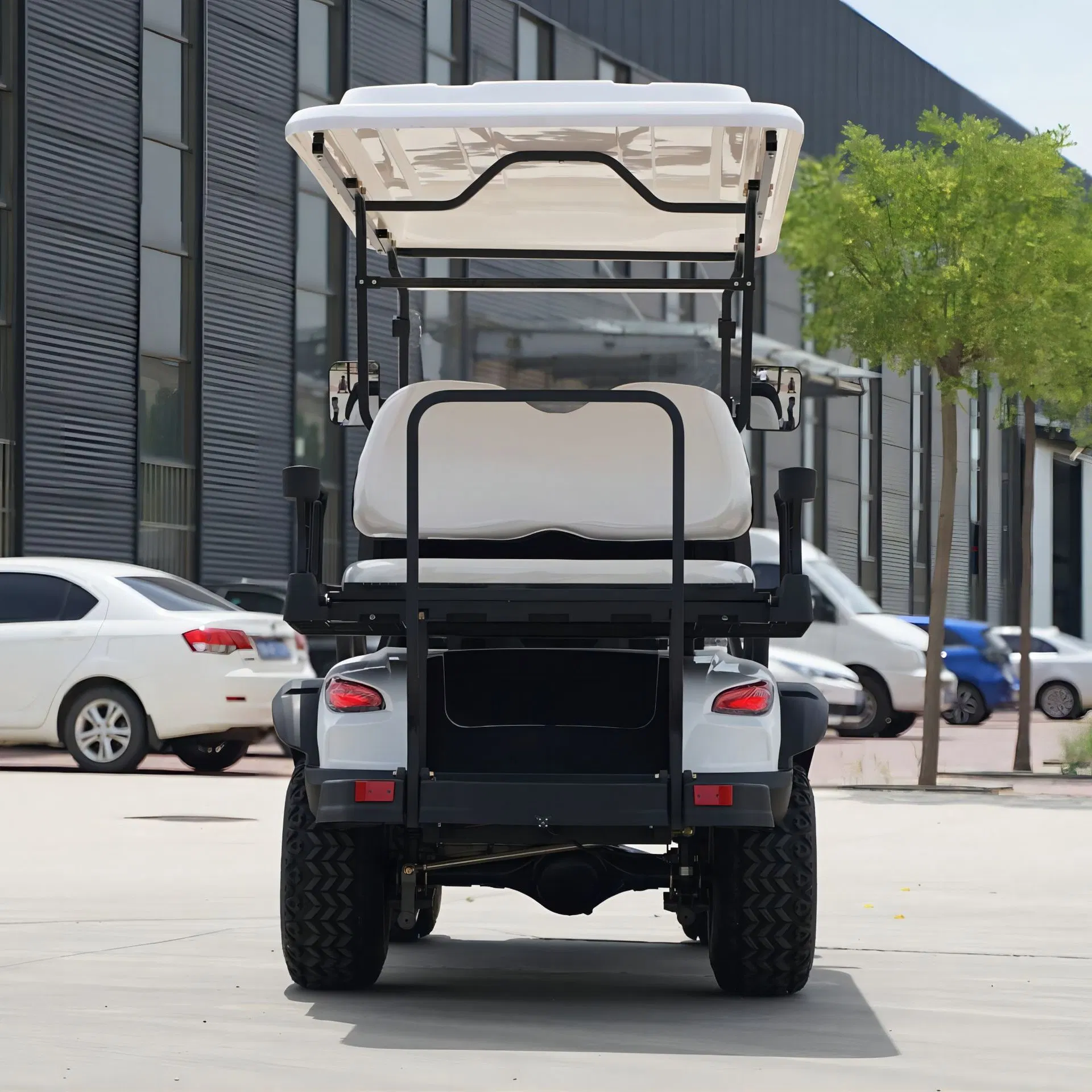 Chinese Solar Lifted 2 4 6 8 10 Seater 48V/60V/72V Lithium Battery Electric Golf Carts