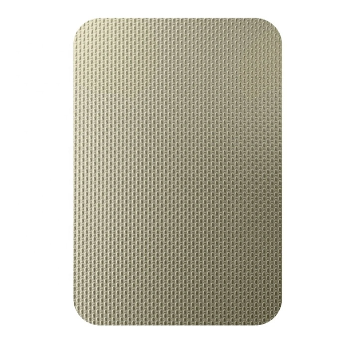 304 Embossed Water Ripple Design Pattern Stainless Steel Sheet Manufacturer in China