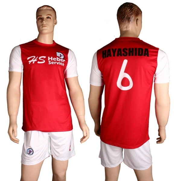 Healong Sublimation Different Color Soccer Jersey