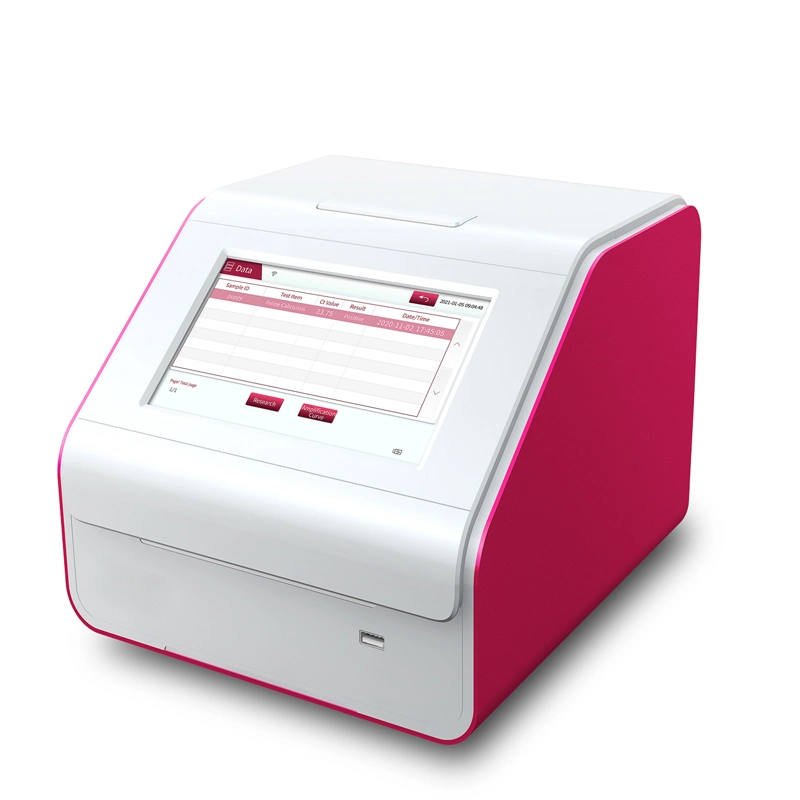 Portable Veterinary Fluorescence Quantitative PCR Amplification Instrument