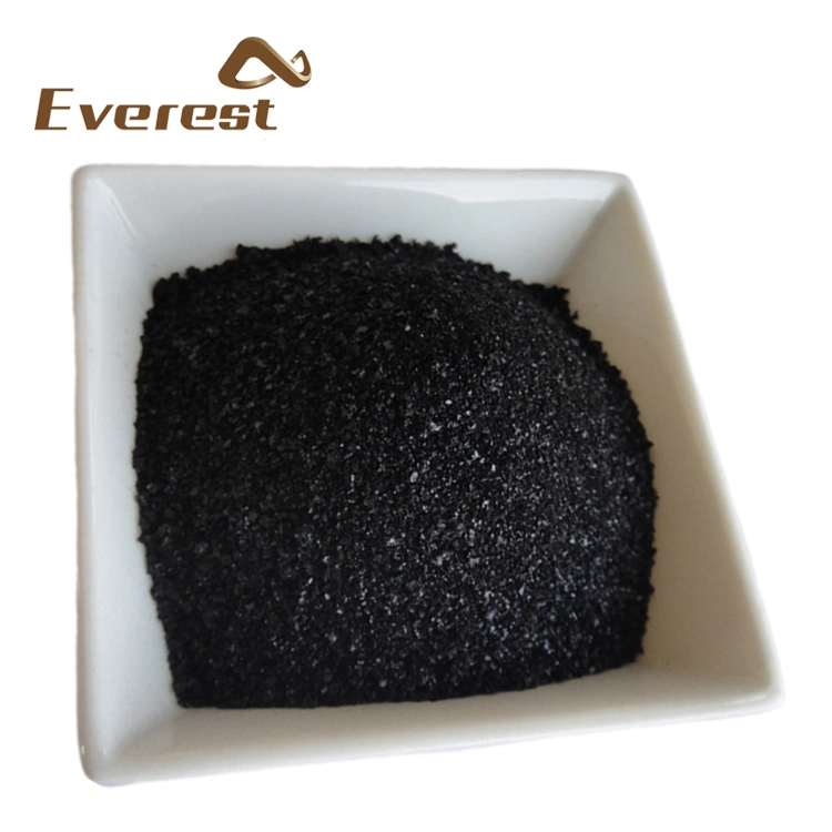 Leonardite Soluble Potassium Humate Organic Fertilizer in Black Thin Flake