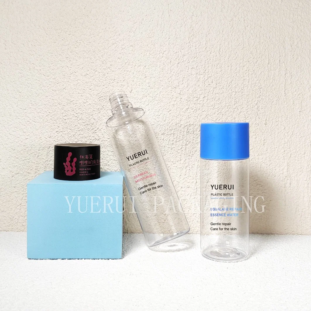 Eigener Mould Gesichtspflege Essence Flasche Haustier 250ml/400ml Adstringant Toner Beauty Verpackung Flasche