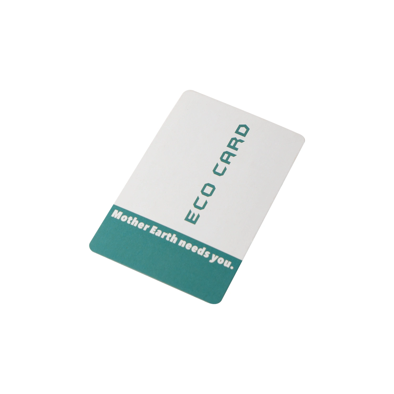 Hotel Door Access Control Anti Tear RFID Chip Eco Friendly Bio Paper Like PVC Card