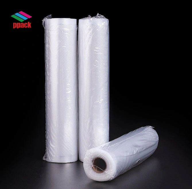 Wallet-Friendly High quality/High cost performance  PA/PE Laminated BPA Free Food Grade Vacuum Embosed Bags and Rolls Made in China