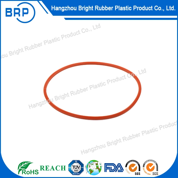 FDA IATF16949 Silicone Flat Rubber O-Ring