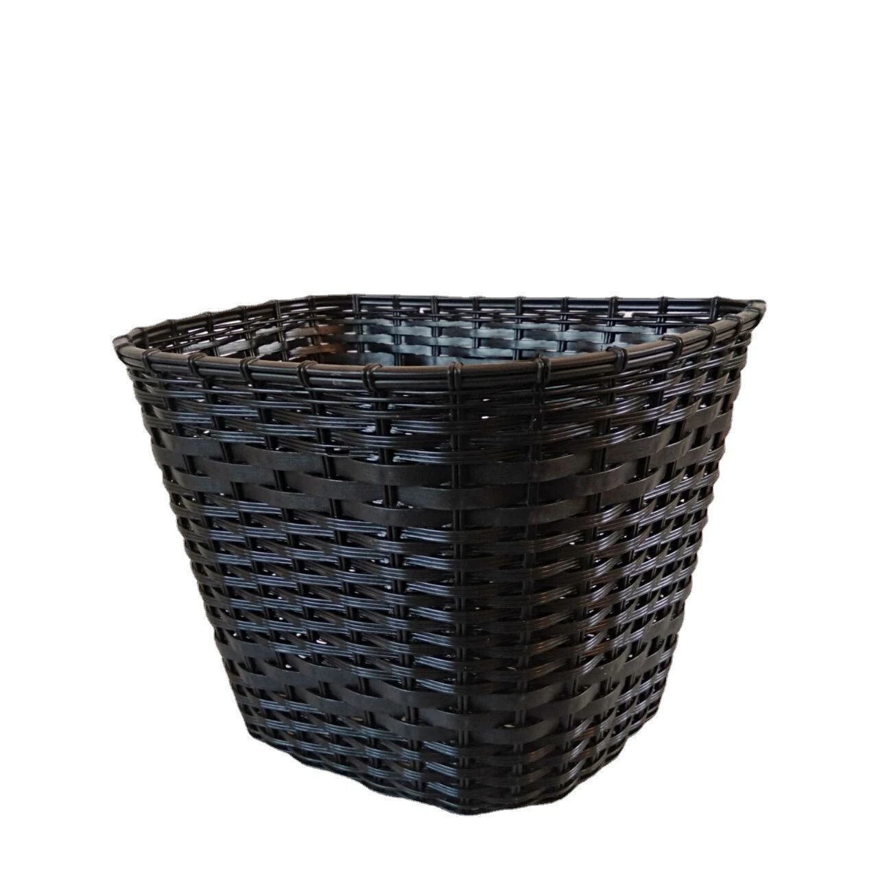 Bicycle Basket Plastic Woven Basket Electric Car Basket