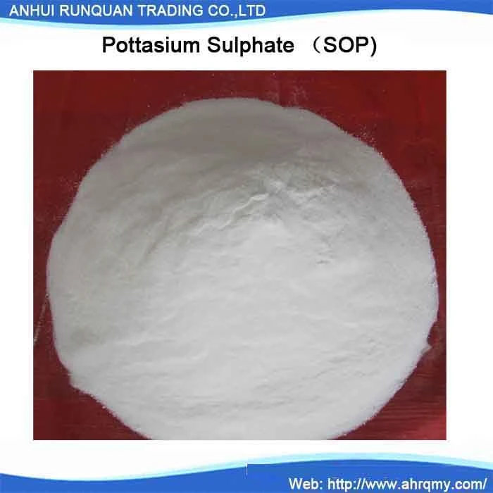 Sop 0-0-51 for Fruits and Vegetables Potassium Sulphate Fertilizer Price