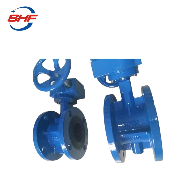 Wcb Flange Triple Eccentric Butterfly Valve with Price