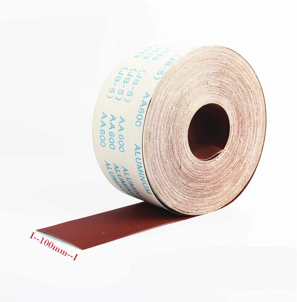 Factory Fabric Aluminium Oxide Abrasive Emery Cloth Jumbo Roll for Wood