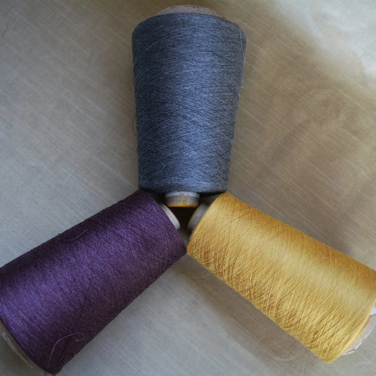 30s/2 Dyed Viscose Linen Like Yarn Ring Spun Factory Wholesale/Supplier