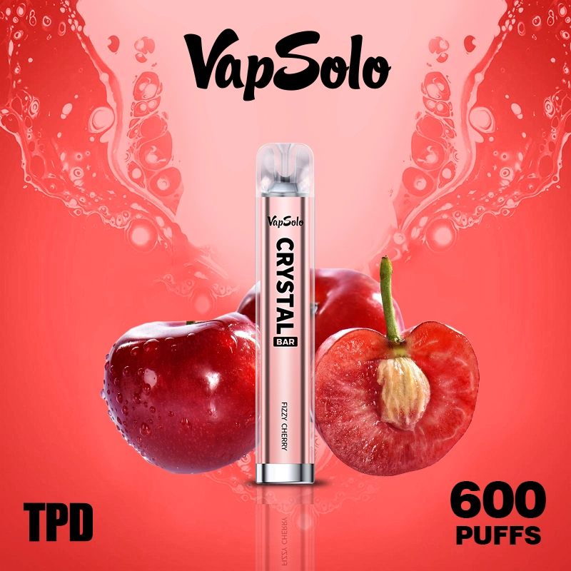 E-cigarrillo desechable Mayorista/Proveedor Cristal OEM 600 Puff Barra Amazonas Vape desechables