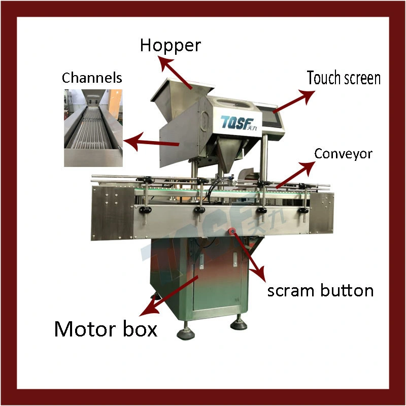 Health Care Counting Equipment of Pills Machinery Tj-8