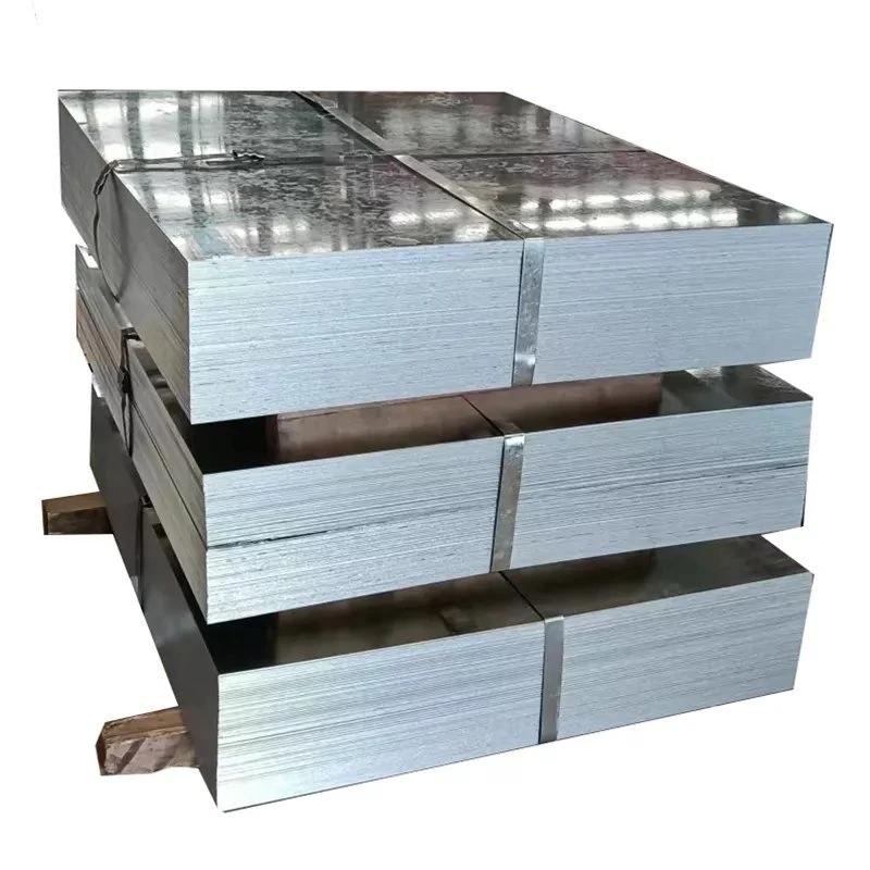 SGCC, Sgch, G550, Dx51d, Dx52D, Dx53D Zinc Coated Galvanized Steel Metal Sheet for Roofing, Building Material