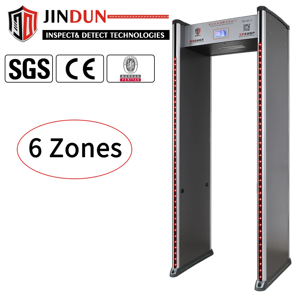 High Sensitivity Security Body Walk Through Metal Detector