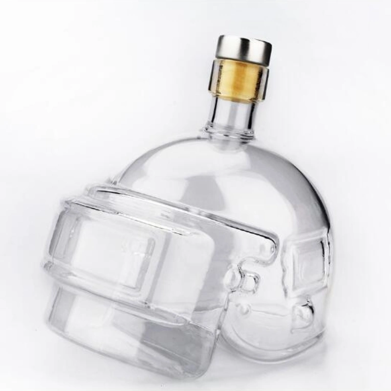 Helmet-Shaped Wine Glass Wine Pot Decanter Bottle for Whiskey Accessories