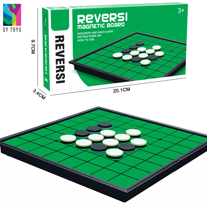 Sy Tamaño S plegado magnético interactivo de educación temprana de Reversi juego de mesa puzzles juego de tablero magnético