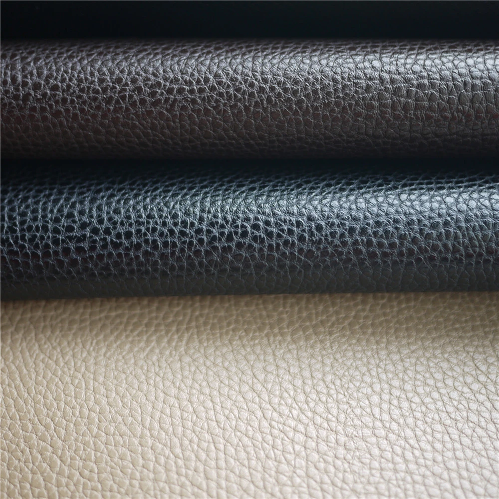 Kostenlose Probe Großhandel recycelte PU PVC Synthetische Mikrofaser Leder Rexine Künstliches Material für Sofa Handy Stoff Textil