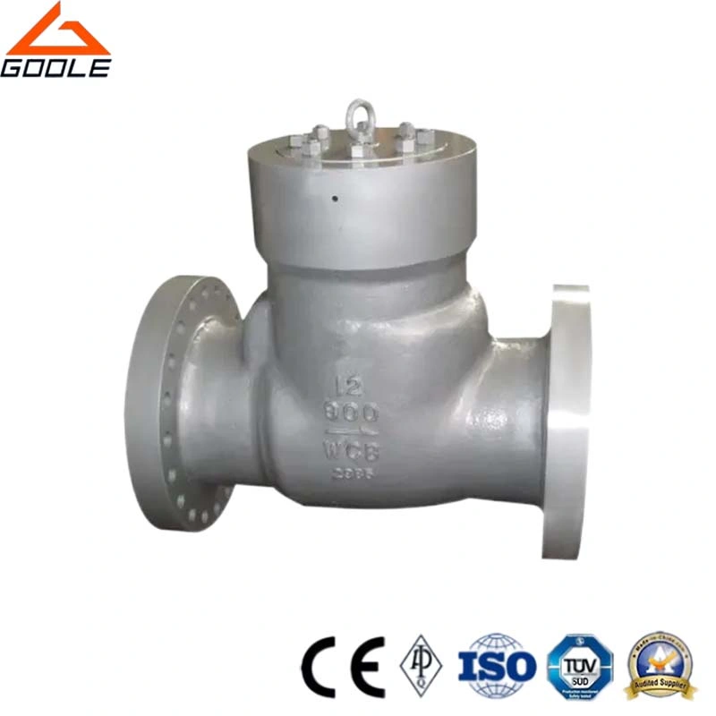 900lb-2500lb Butt Weld Cast Steel Pressure Seal Swing Check Valve (GAH64H)