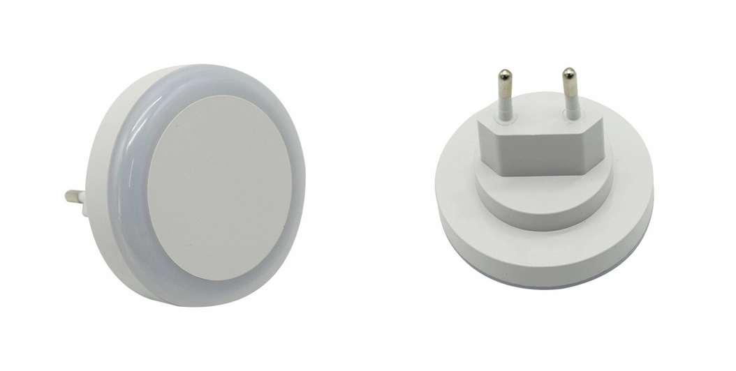 Mini LED Night Light with Light Sensor Control Plug in Wall Energy Saving Night Light