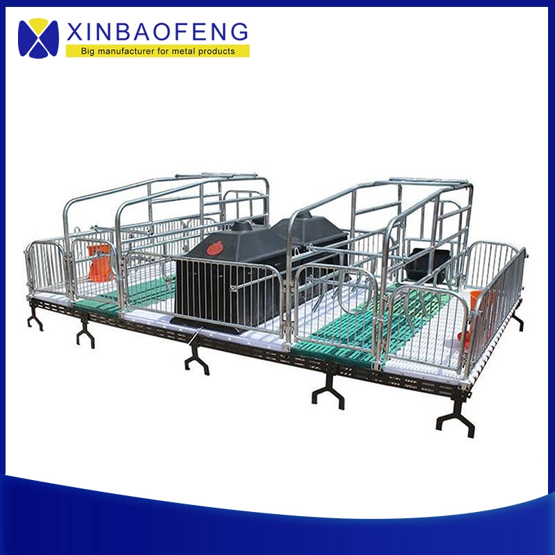 High quality/High cost performance Double Side Pig Feeder Stainless Pig Equipment Long Term Usage