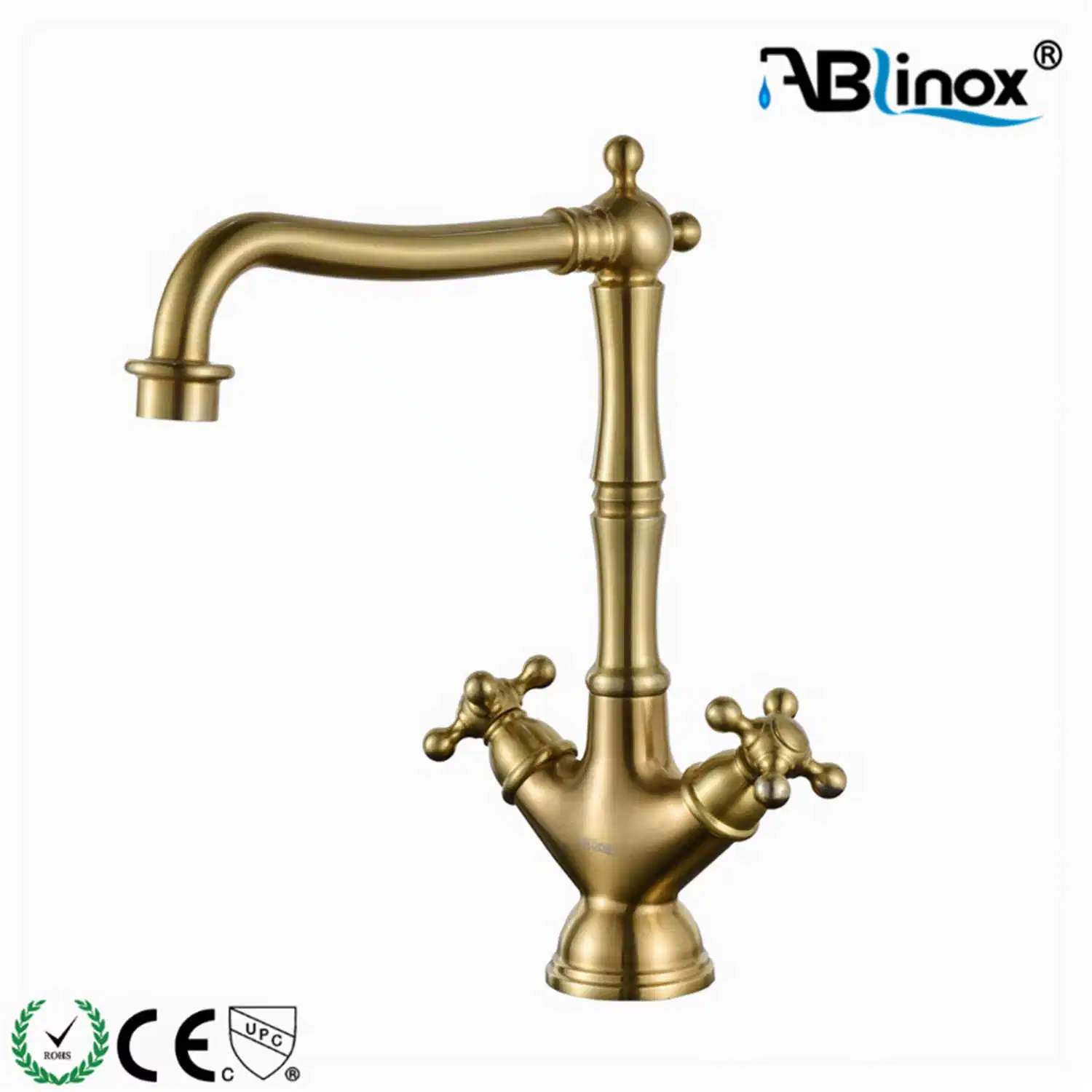 Quality Stainless Steel 304 Europe Design Golden Water Filter Tap