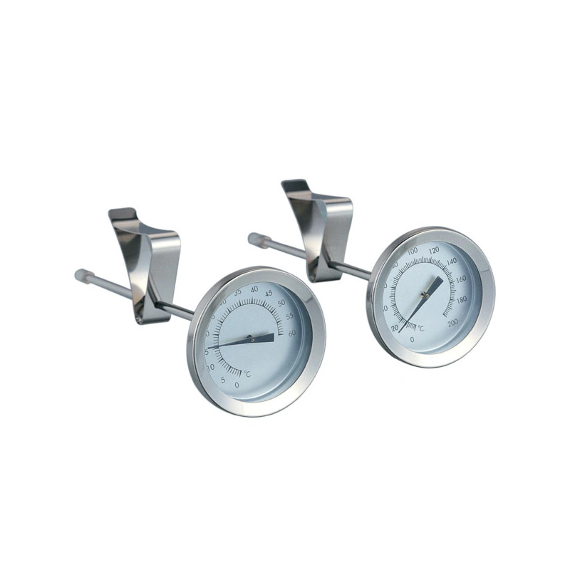 Герметичный промышленный термометр Bimetal с силиконовым наполнением для высокой вибрации Области применения