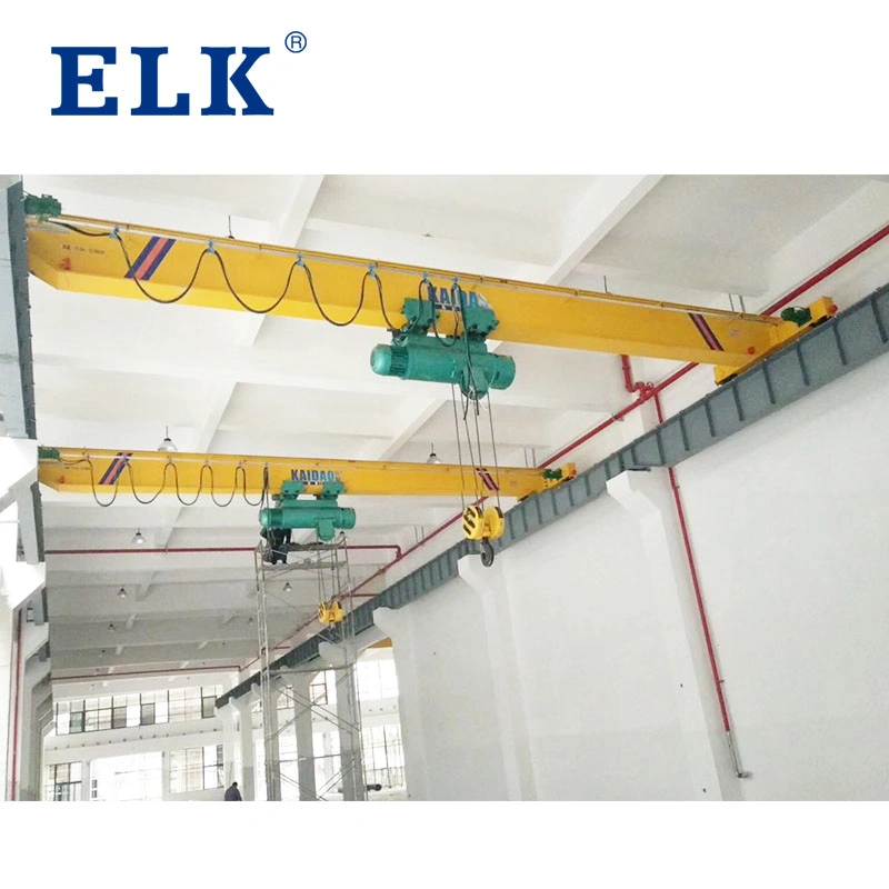 Elk Brand Top Quality 0.5kw Crane Motor Engine with Buffer Crane Parts