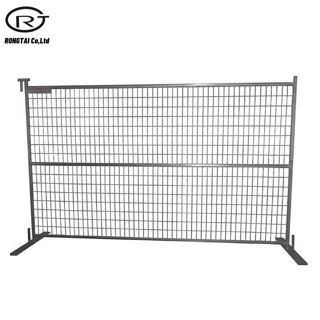 6FT X 8FT rede de arame soldado portátil Fence Canada temporária Vedação de construção