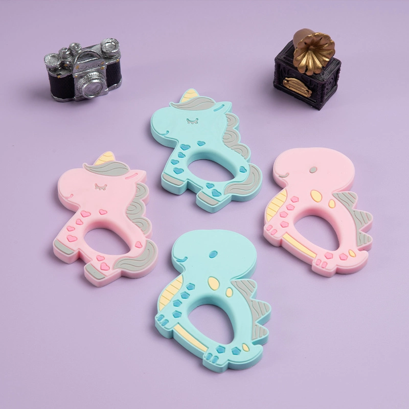 Wholesale Customized Baby Silicone Teether Toy Silicone Baby Products