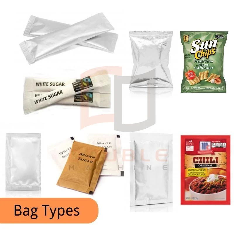 Automatic Gauze Alcohol Swab Desiccant Silica Gel 4 Side Seal Packing Machine