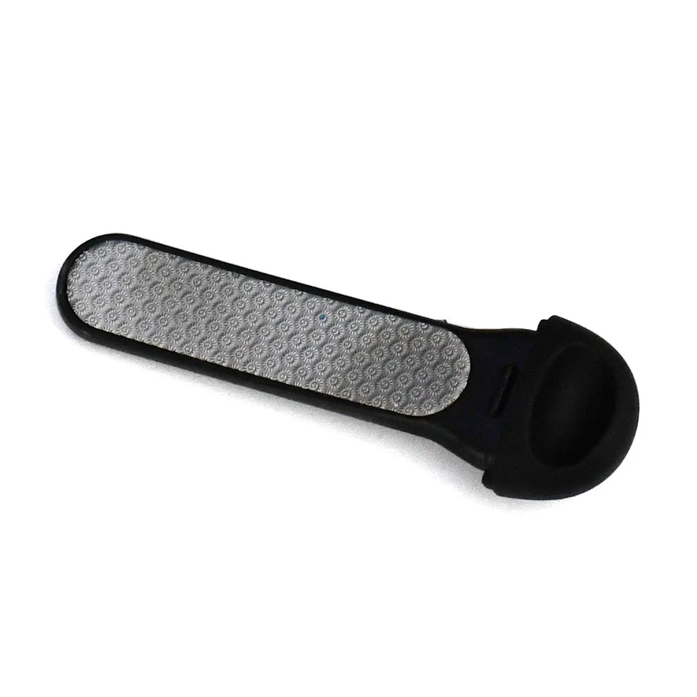 Handle Metal Pedicure Planer Foot File Wholesale Practical Black Replaceable Rub Headband for Leaning