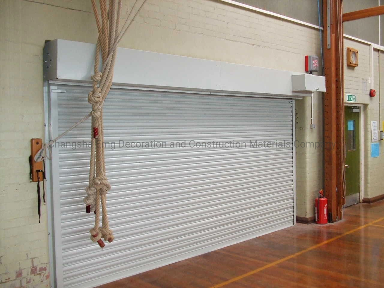 Electric Manual Remote Control Roller Shutter for Security