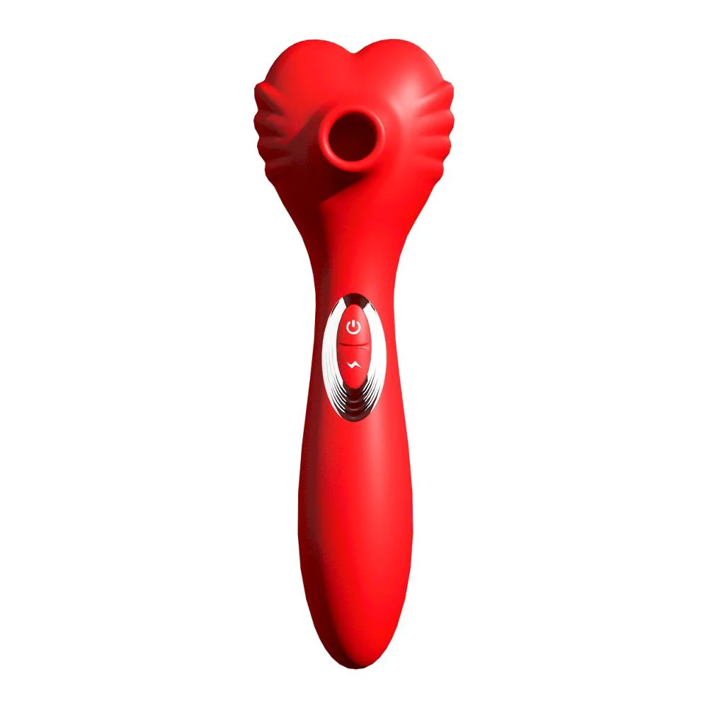 Clit Clitoral Sucking Stimulator Massager Tongue Licking G-Spot AV U-Shaped Sex Toys Vibrator for Woman