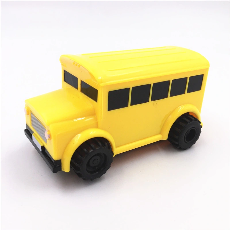 Veículo de engenharia de depósito de deteção automática, rosca solta, sensor, carro Mini Modelo de carro Toys para crianças